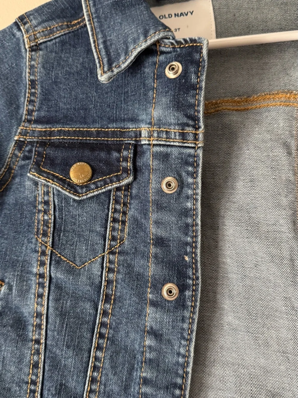 Old Navy Kids Denim Jacket in Dark Blue Wash
